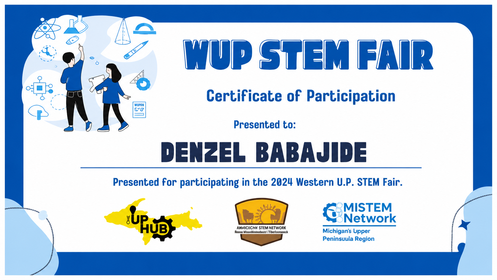 WUP Stem Fair Award